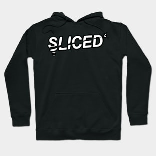 Sliced- Slicing through the Design Hoodie